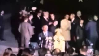 November 22 1963  President Lyndon B Johnsons Remarks Upon Arrival at Andrews Air Force Base [upl. by Notserp]