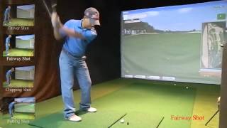 Different Golf Shots on BOGolf Simulator  BOGolf India [upl. by Rollecnahc]