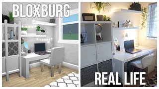 Bloxburg Building My Real Life Bedroom  i speak lol [upl. by Ahsats861]