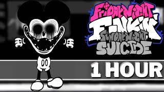 REALLY HAPPY FNF 1 HOUR Songs FNF Mod Music OST Vs Sunday Night Suicide Mouse Friday Night Funkin [upl. by Thar]