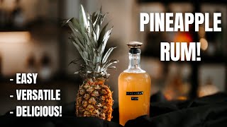 PINEAPPLE RUM You Need To Try This [upl. by Ahsienat]