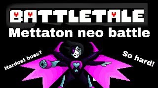 Battletale  mettaton neo normal [upl. by Rouvin]