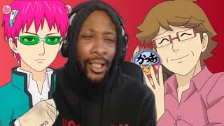 TR1PZ REACTS  SAIKI K FUNNY MOMENTS [upl. by Larimore649]