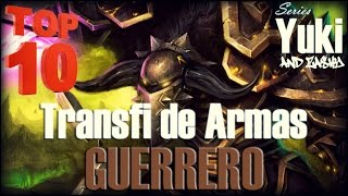 Top 10 Armas de Transfiguración  Guerrero [upl. by Gautious]