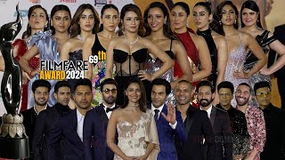 UNCUT  69th Filmfare Awards in 2024 Red Carpet Avneet  Tejasswi Jahvi  Sara Kareena amp more [upl. by Arabelle]