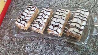 ام وليد اسهل طريقة لتحظير الميلفاي Oum WAlid Mille feuilles [upl. by Ahsimac]