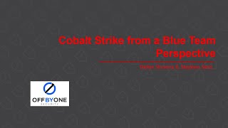 Cobalt Strike from a Blue Team Perspective [upl. by Olivero]