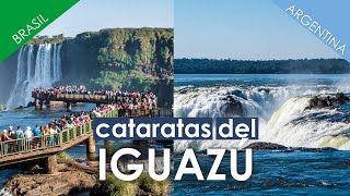 Cataratas del Iguazú ¿Cuál lado nos gustó más ¿Brasil o Argentina [upl. by Ennaej]