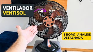 Ventilador Ventisol Turbo 6 Pás 50cm De Mesa  É Bom Review e Análise Completa [upl. by Aniuqaoj]