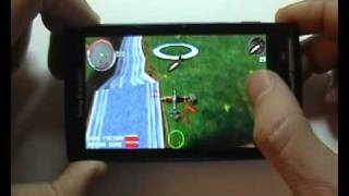 Sony Ericsson Xperia X10  Games  Part two [upl. by Antonin986]