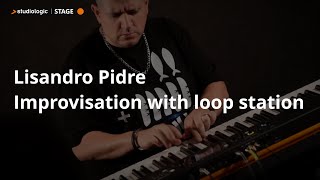 STUDIOLOGIC STAGE Lisandro Pidre improvisation with loop station [upl. by Norvun136]