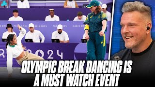 Break Dancing Debuts At The Olympics And Its Hilarious  Pat McAfee Reacts [upl. by Philipps491]