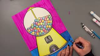 Wayne Thiebaud Gumball Machine  Day 2 [upl. by Sej]