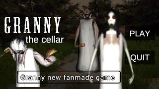 Granny the Cellar  New Granny game fan made [upl. by Gisser]