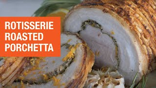 Recipe Rotisserie Porchetta on the Grill  The Home Depot Canada [upl. by Drofnas]