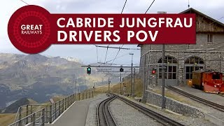 Cabride Jungfrau  Part 1 • POV • Great Railways [upl. by Zingale397]