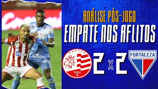 EMPATE NOS AFLITOS  PÓSJOGO NÁUTICO 2x2 FORTALEZA  COPA DO NORDESTE 2022 [upl. by Keil]