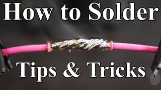 How to Solder Wires Together Best tips and tricks [upl. by Otanod]