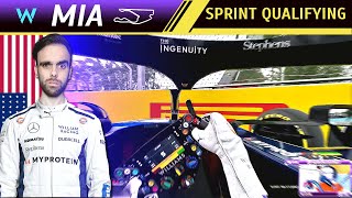 F1 2024 Full Career Mode MIAMI GP  Sprint Qualifying  Williams FW46 [upl. by Trebloc104]