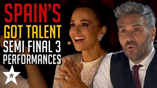 ALL AUDITIONS From Spains Got Talent 2022 Semi Final 3  Got Talent Global [upl. by Notyrb]