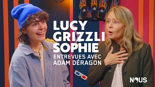 En entrevue avec Anne Émond CatherineAnne Toupin et Guillaume Cyr pour Lucy Grizzli Sophie  NOUS [upl. by Cailean]