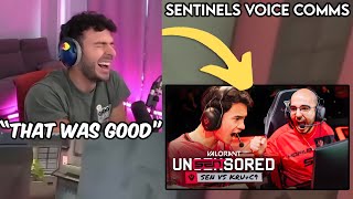 Tarik Reacts To VOICE COMMS of Sentinels vs KRU  C9  VCT Americas [upl. by Corrine]