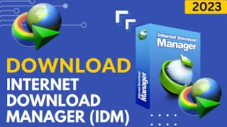 How to Download IDM  Internet Download Manager trial for Free 2023 ⚡ [upl. by Odnumde]