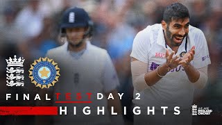 Brilliant Bumrah Puts India On Top  Highlights  England v India  Day 2  LV Insurance Test 2022 [upl. by Eednahs]