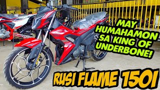 Poging Underbone Motorcycle Ni Rusi Andito Na Rusi Flame 150i Langga Gail Review amp Walkthrough [upl. by Germin]