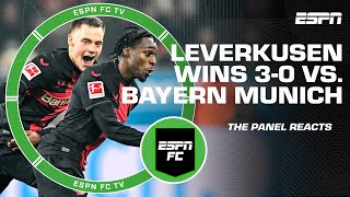 Bayer Leverkusen makes a statement vs Bayern Munich REACTION  ESPN FC [upl. by Raffo]