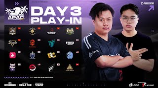 🔴Live สด 𝐏𝐆𝐒 𝐀𝐏𝐀𝐂 𝐐𝐔𝐀𝐋𝐈𝐅𝐈𝐄𝐑𝐒 𝟐𝟎𝟐𝟒 𝐏𝐇𝐀𝐒𝐄 𝟐  PLAYIN วันที่ 3 [upl. by Huppert]