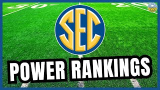 SEC Football Power Rankings Championship Week Edition [upl. by Eilema146]