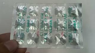 Cloba 5mg Tablets  Clobazam 5mg Tablets  Cloba 5mg Tablets Uses Side effects Dosage Review Hindi [upl. by Nyroc999]