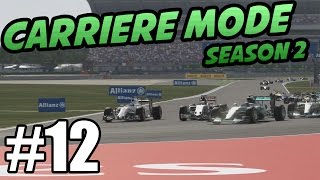 F1 2016 FR Carrière S2E12 PART33  Mercedes à domicile [upl. by Hose]