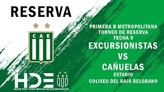 Excursionistas vs Cañuelas  Fecha 9 [upl. by Lauro]