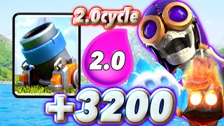 🏆3200 with 20 cycle mortar deck🥰Clash Royale [upl. by Catherine]