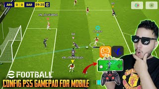 How To Play eFootBall 2024 Mobile with the GamePad Config  Pes 24 Gamepad X3 joystick [upl. by Pittel157]