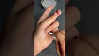 How to remove permanent nail extensions at home😍 ytshorts viralvideo nailextensions [upl. by Harihat]