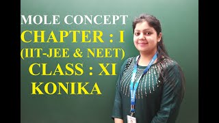 Mole Concept Class 11 Chemistry by Konika Mam wwwBansalLive [upl. by Janie992]