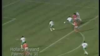 Ireland 1  1 Holland  World Cup 1990  HD [upl. by Lacim]