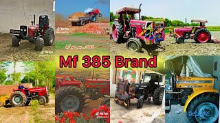 Mf 385 Brand tractorPakistan tractortractor lover in Punjab mf385tractor modifiedtractor tracto [upl. by Rosenkranz]