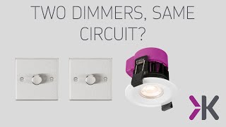 FAQ Can I use 2 dimmers on the same circuit [upl. by Curley22]