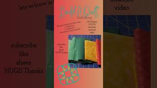 Build A Quilt  Choose a Color shorts buildaquilt sewincommon patchwork quilting quiltalong [upl. by Gilroy274]