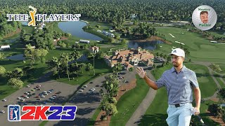 PGA Tour 2K23  TPC Sawgrass  Xander Schauffele  Final round at The Players [upl. by Graaf]