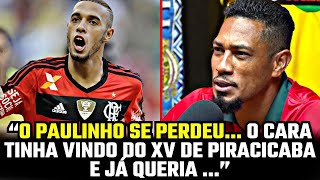 “FOI PRA OUTRO LADO” HERNANE BROCADOR MANDA A REAL SOBRE O PAULINHO ATACANTE DO FLAMENGO EM 2013 [upl. by Cordelia56]