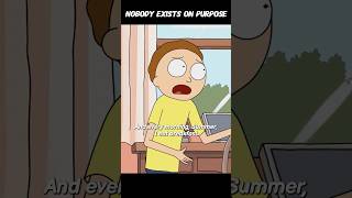 Morty comforts lost Summer admits hes from another world Rick and Morty S01E08 shorts viral [upl. by Akkinahs18]