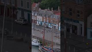 Anstruther this evening and a great chippy tea from the world famous Anstruther Fish Bar 😋 fife [upl. by Ueihttam]