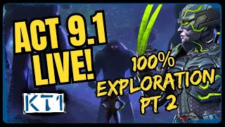 Act 91 100 Exploration 2nd Stream Marvel Contest Of Champions [upl. by Holtz236]