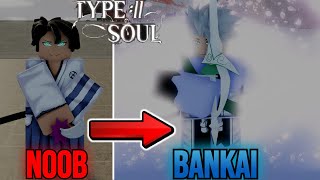 Roblox Type Soul Obtaining ICE BANKAI As TOSHIRO HITSUGAYA PROGRESSION [upl. by Brita]