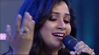 Shreya Ghoshal Singing Jeev Rangala National Award Wining SongAjay Atul EnglishMarathi Subtitles [upl. by Dnalwor]